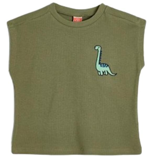 Майка для мальчиков Koton 4SMB30001TK 100% хлопок/ Khaki photo 1