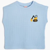 Майка для мальчиков Koton 4SMB30001TK 100% хлопок/ Blue