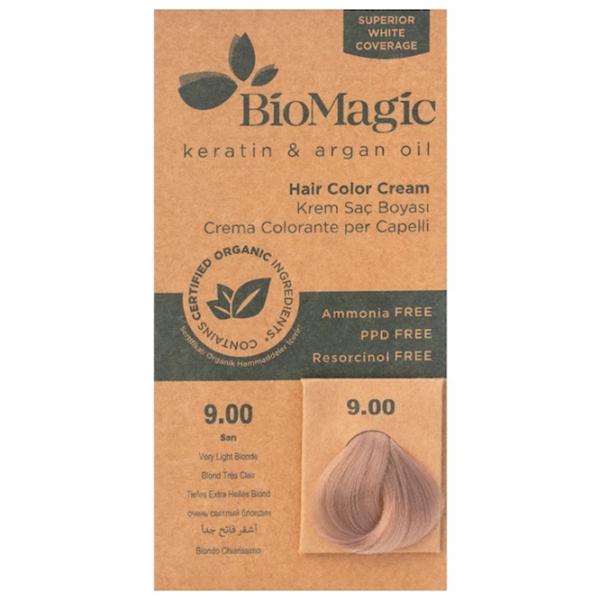 Краска для волос BioMagic Very Light Blonde Код цвета: 9/ 00, 60 мл photo 1 Краска для волос BioMagic Very Light Blonde Код цвета: 9/ 00, 60 мл photo 1