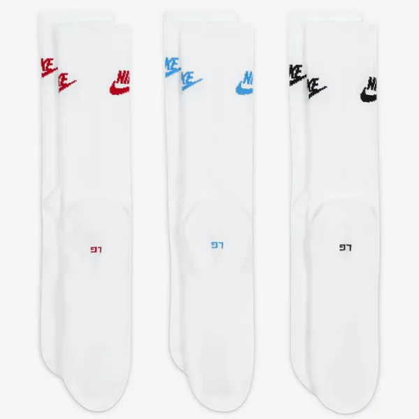 Ciorapi Unisex Nike Sportswear Everyday Essential Crew L/ White photo 2 Ciorapi Unisex Nike Sportswear Everyday Essential Crew L/ White photo 2