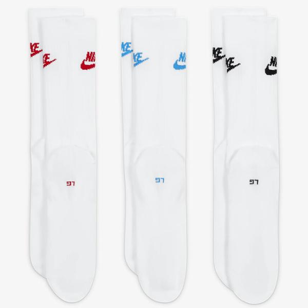 Ciorapi Unisex Nike Sportswear Everyday Essential Crew L/ White photo 2 Ciorapi Unisex Nike Sportswear Everyday Essential Crew L/ White photo 2