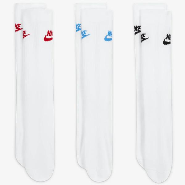Ciorapi Unisex Nike Sportswear Everyday Essential Crew L/ White photo 3 Ciorapi Unisex Nike Sportswear Everyday Essential Crew L/ White photo 3