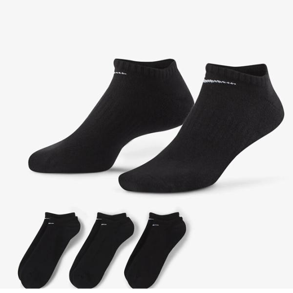 Ciorapi Unisex Nike Everyday Cushioned Training No-Show M/ Black photo 3 Ciorapi Unisex Nike Everyday Cushioned Training No-Show M/ Black photo 3