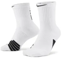 Ciorapi унисекс Nike Elite Mid M/ White
