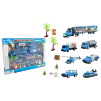 Set de mașini Optmarket МЕ01.244 3695197805599 Blue