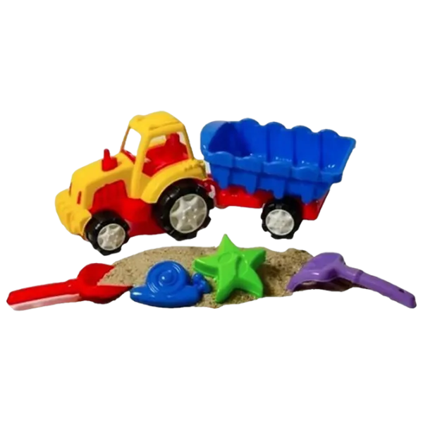 Tрактор Burak Toys Costinesti 04566 Multicolor photo 1 Tрактор Burak Toys Costinesti 04566 Multicolor photo 1