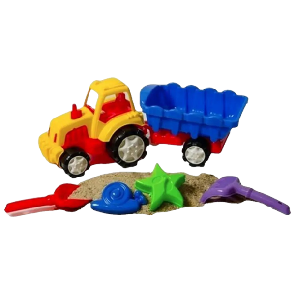 Tрактор Burak Toys Costinesti 04566 Multicolor photo 1 Tрактор Burak Toys Costinesti 04566 Multicolor photo 1