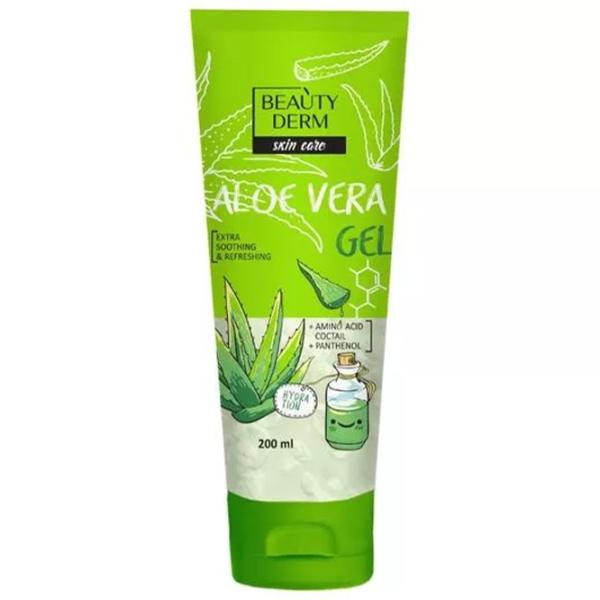 Растворы для очищения лица BeautyDerm Алоэ Вера Активный SOS Все типы/ 200 мл photo 1