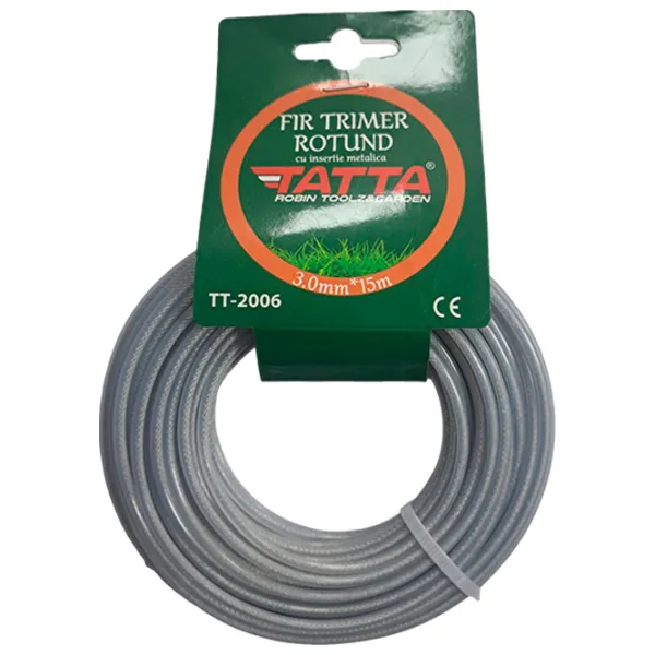Fir pentru trimmer Tatta TT2006 Nailon/ 15 m photo 1