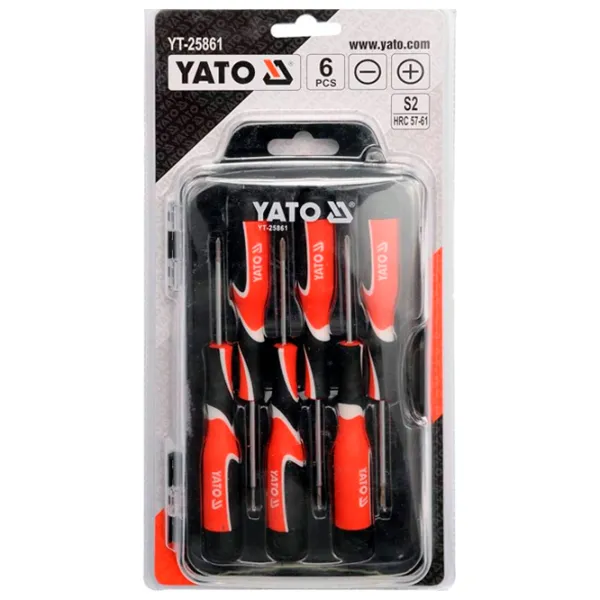 Set șurubelnițe de precizie Yato YT-25861 Cantitatea în set: 6 photo 3