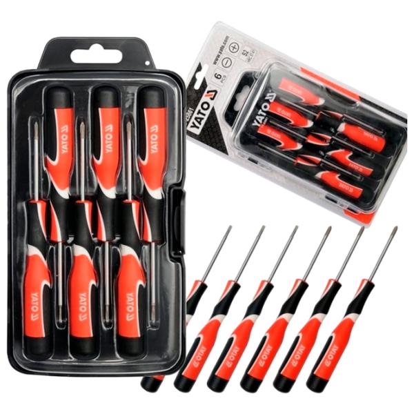 Set șurubelnițe de precizie Yato YT-25861 Cantitatea în set: 6 photo 4