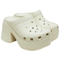 Сабо для женщин Crocs Siren Clog 38 - 39/ Слоновая кость