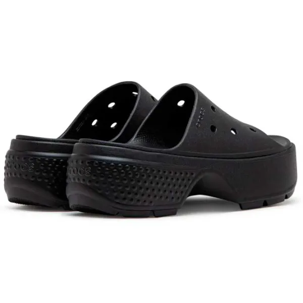 Saboți pentru femei Crocs Crush Slide 37 - 38/ Black photo 4 Saboți pentru femei Crocs Crush Slide 37 - 38/ Black photo 4
