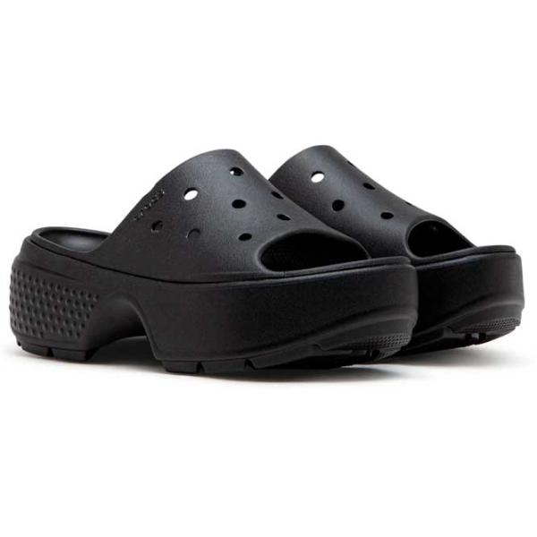 Saboți pentru femei Crocs Crush Slide 39 - 40/ Black photo 3 Saboți pentru femei Crocs Crush Slide 39 - 40/ Black photo 3
