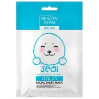 Mască pentru față Beauty Derm Animal seal Mască/ Toate tipurile