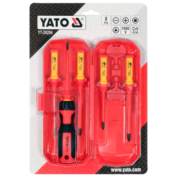 Набор отвёрток Yato YT28294 Количество в наборе: 8 photo 5