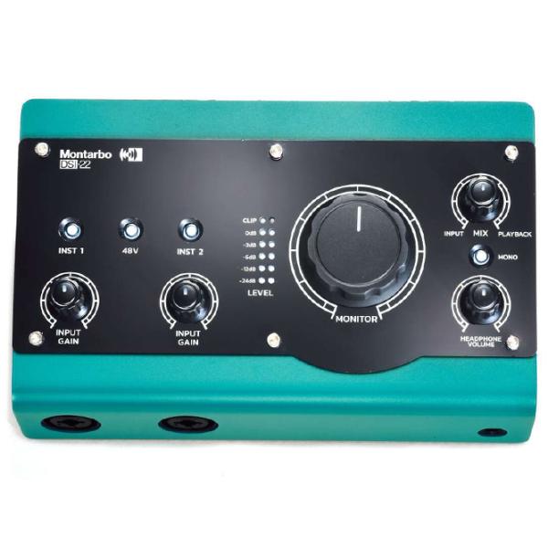 Аудио интерфейс Montarbo DSI-22 192 кГц/ 20 Гц - 20 кГц/ Blue photo 2