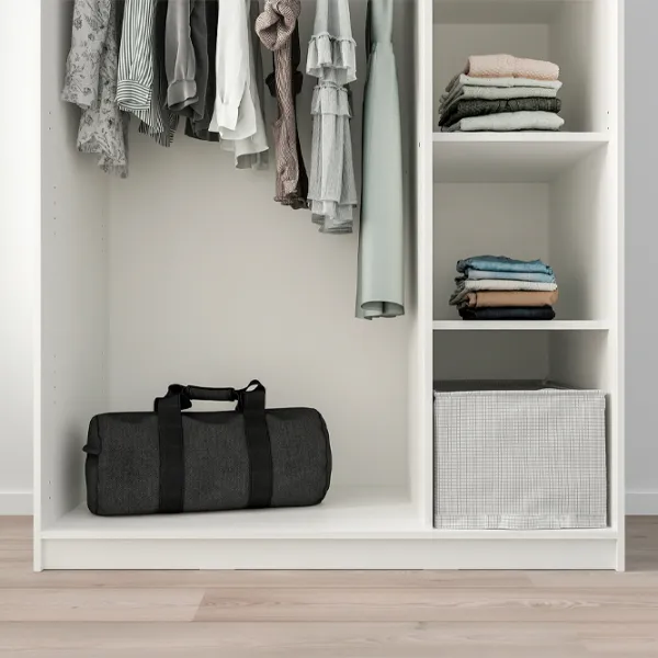 Шкаф Ikea Kleppstad 117 x 55см x 176 / ДСП / White photo 4