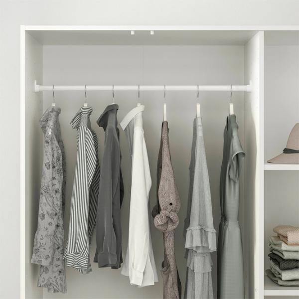 Шкаф Ikea Kleppstad 117 x 55см x 176 / ДСП / White photo 5