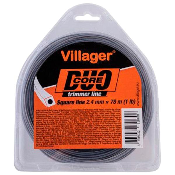 Леска для триммера Villager Duo Core Nailon/ 15 м photo 1