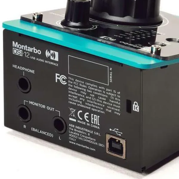 Аудио интерфейс Montarbo DSI-12 192 кГц/ 20 Гц - 20 кГц/ Blue photo 4