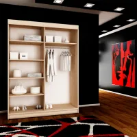Шкаф Prime Furniture Top 23 150 62 x 150см x 200 / ЛДСП / Дуб Сонома photo 2