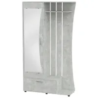 Шкаф для прихожей KompaniT Юлия ДСП/ Ателье Светлый