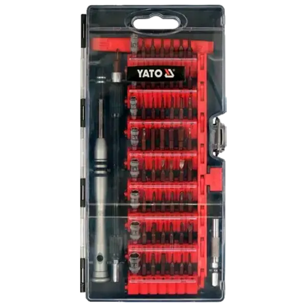 Набор мини-отверток Yato YT25760 Количество в наборе: 61 photo 1 Набор мини-отверток Yato YT25760 Количество в наборе: 61 photo 1