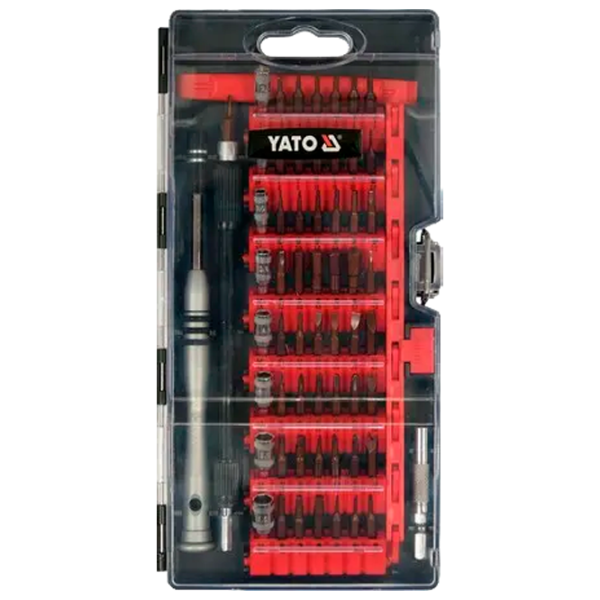 Набор мини-отверток Yato YT25760 Количество в наборе: 61 photo 1 Набор мини-отверток Yato YT25760 Количество в наборе: 61 photo 1