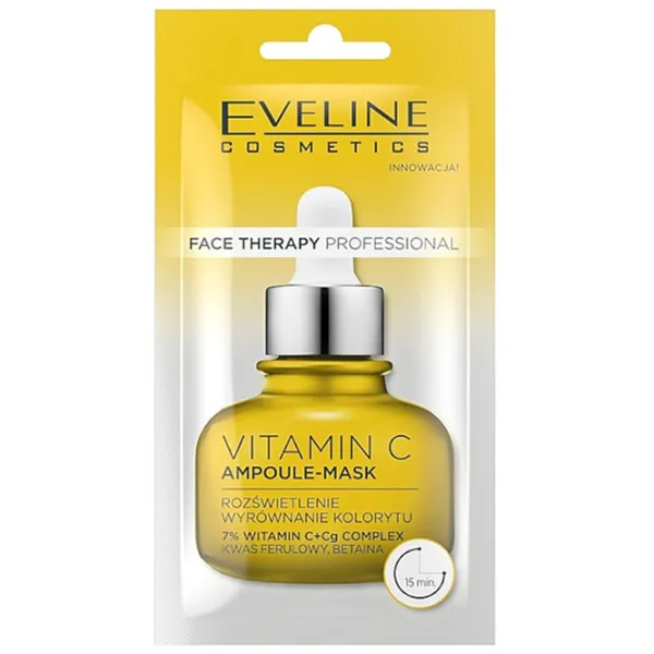 Mască pentru față Eveline Cosmetics Vitamin C Mască/ Toate tipurile photo 1 Mască pentru față Eveline Cosmetics Vitamin C Mască/ Toate tipurile photo 1