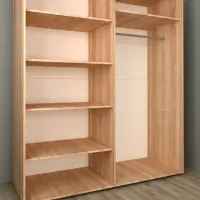 Dulap Modern Tennessee 170 x 55 x 190 / DSP / Stejar Sonoma photo 2