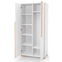 Dulap Veres Seattle 85.4 x 47.5 x 179.7 / DSP / White photo 2