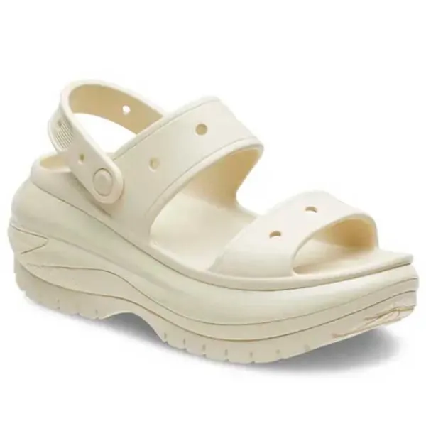 Saboți pentru femei Crocs Mega Crush Sandal 36 - 37/ Ivory photo 3 Saboți pentru femei Crocs Mega Crush Sandal 36 - 37/ Ivory photo 3