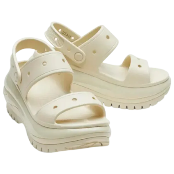 Сабо для женщин Crocs Mega Crush Sandal 38 - 39/ Слоновая кость photo 1