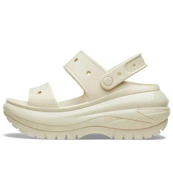 Сабо для женщин Crocs Mega Crush Sandal 38 - 39/ Слоновая кость photo 3