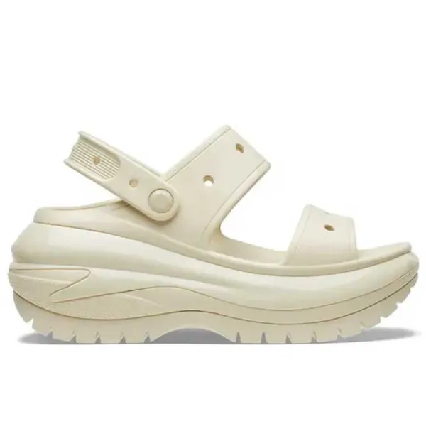 Сабо для женщин Crocs Mega Crush Sandal 38 - 39/ Слоновая кость photo 4