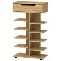 Dulap pentru încălțăminte KompaniT TO-15 104.8 x 60 x 32/ Stejar Sonoma/ Stejar Sonoma