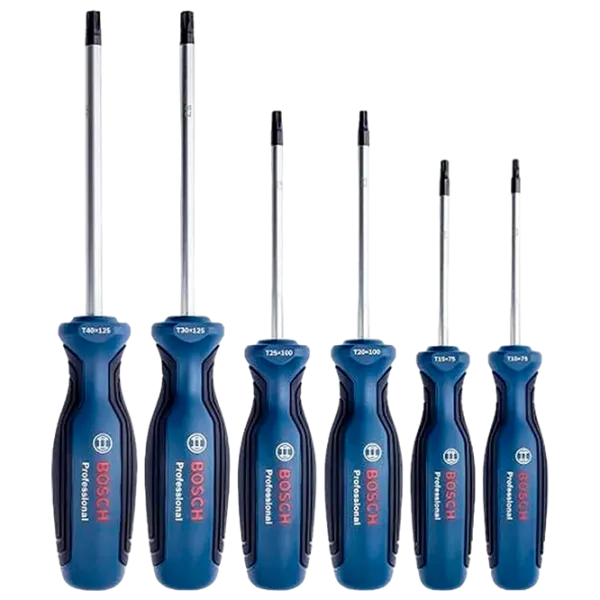 Набор отвёрток Bosch B1600A01V09 Количество в наборе: 6 photo 1