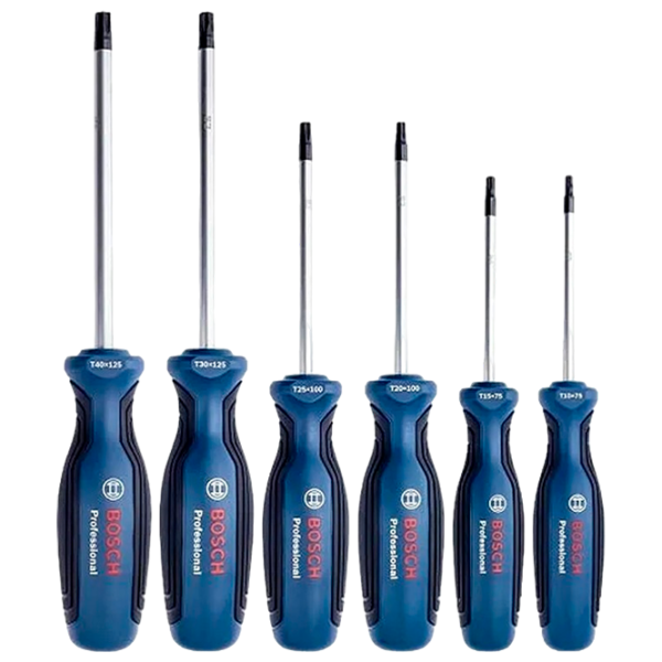Набор отвёрток Bosch B1600A01V09 Количество в наборе: 6 photo 1