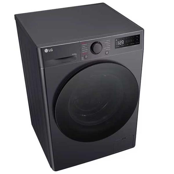 Mașină de spălat cu uscător LG F4DR510S2M 10 kg / 1400 rpm / Black photo 4