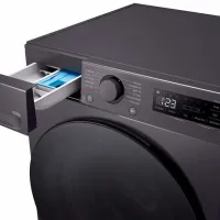Mașină de spălat cu uscător LG F4DR510S2M 10 kg / 1400 rpm / Black photo 8