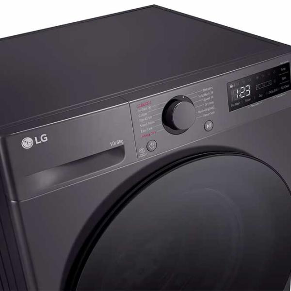 Mașină de spălat cu uscător LG F4DR510S2M 10 kg / 1400 rpm / Black photo 9