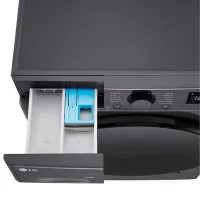 Mașină de spălat cu uscător LG F4DR510S2M 10 kg / 1400 rpm / Black photo 10