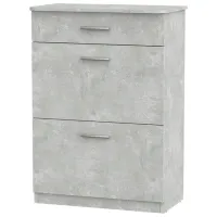 Dulap pentru încălțăminte KompaniT TO-3A 101.6 x 72.6 x 40/ Atelier Light/ Atelier Light
