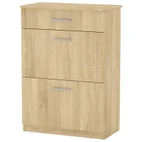Dulap pentru încălțăminte KompaniT TO-3A 101.6 x 72.6 x 40/ Stejar Sonoma/ Stejar Sonoma