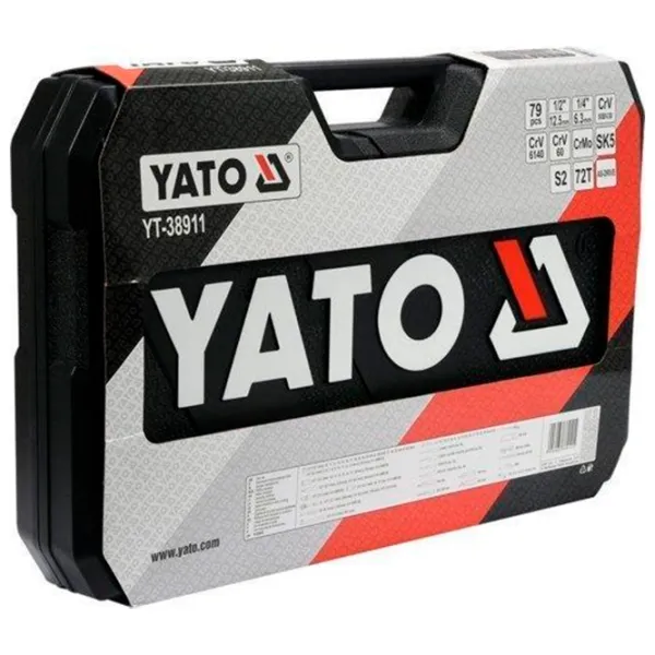 Набор инструментов Yato YT38911 Количество в наборе: 79 photo 5