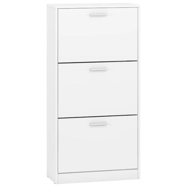 Обувной шкаф Magnus Brisbane 120 x 60.2 x 27.1см/ White/ White photo 1 Обувной шкаф Magnus Brisbane 120 x 60.2 x 27.1см/ White/ White photo 1