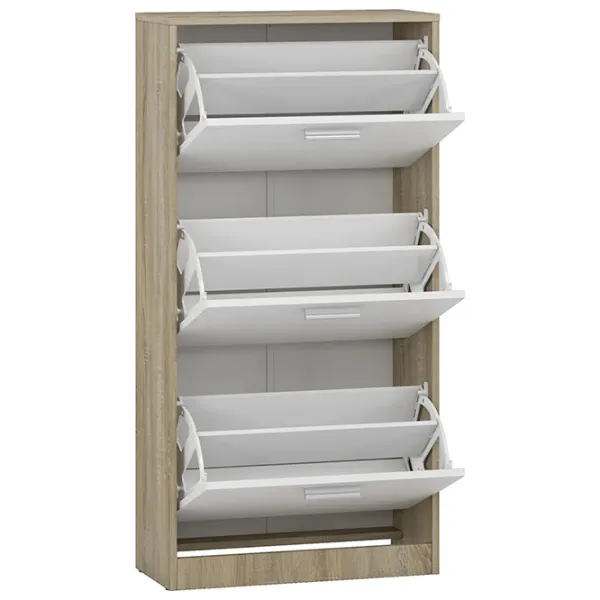 Dulap pentru încălțăminte Magnus Brisbane 120 x 60.2 x 27.1/ Stejar Sonoma/ Stejar Sonoma photo 2 Dulap pentru încălțăminte Magnus Brisbane 120 x 60.2 x 27.1/ Stejar Sonoma/ Stejar Sonoma photo 2