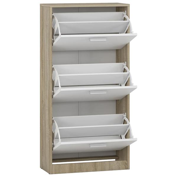 Dulap pentru încălțăminte Magnus Brisbane 120 x 60.2 x 27.1/ Stejar Sonoma/ Stejar Sonoma photo 2 Dulap pentru încălțăminte Magnus Brisbane 120 x 60.2 x 27.1/ Stejar Sonoma/ Stejar Sonoma photo 2