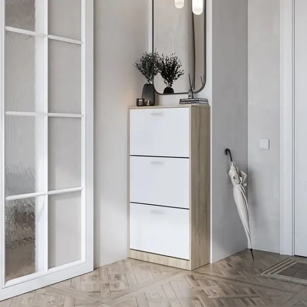 Dulap pentru încălțăminte Magnus Brisbane 120 x 60.2 x 27.1/ Stejar Sonoma/ Stejar Sonoma photo 4 Dulap pentru încălțăminte Magnus Brisbane 120 x 60.2 x 27.1/ Stejar Sonoma/ Stejar Sonoma photo 4